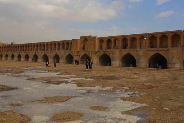 Die Si-o-Se-Pol Brücke in Isfahan