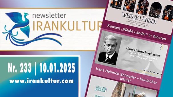 Newsletter Irankultur Nr. 233 erschienen