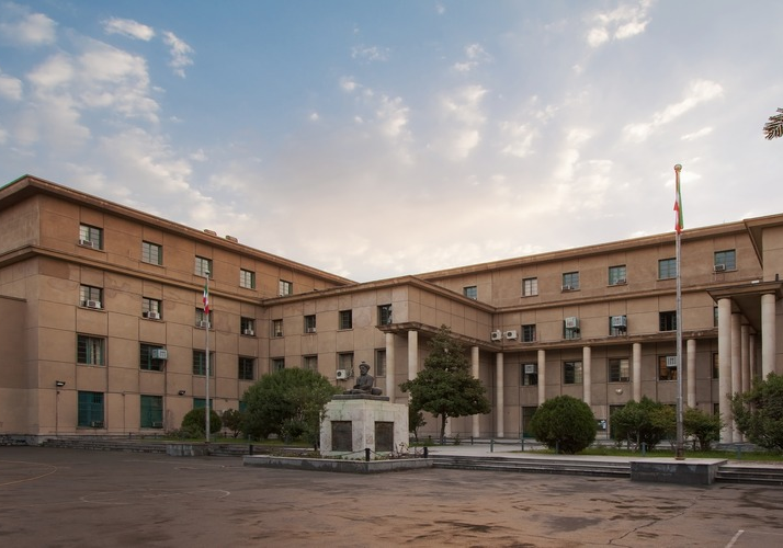 Universität Teheran, der größte Hochschulkomplex im Iran